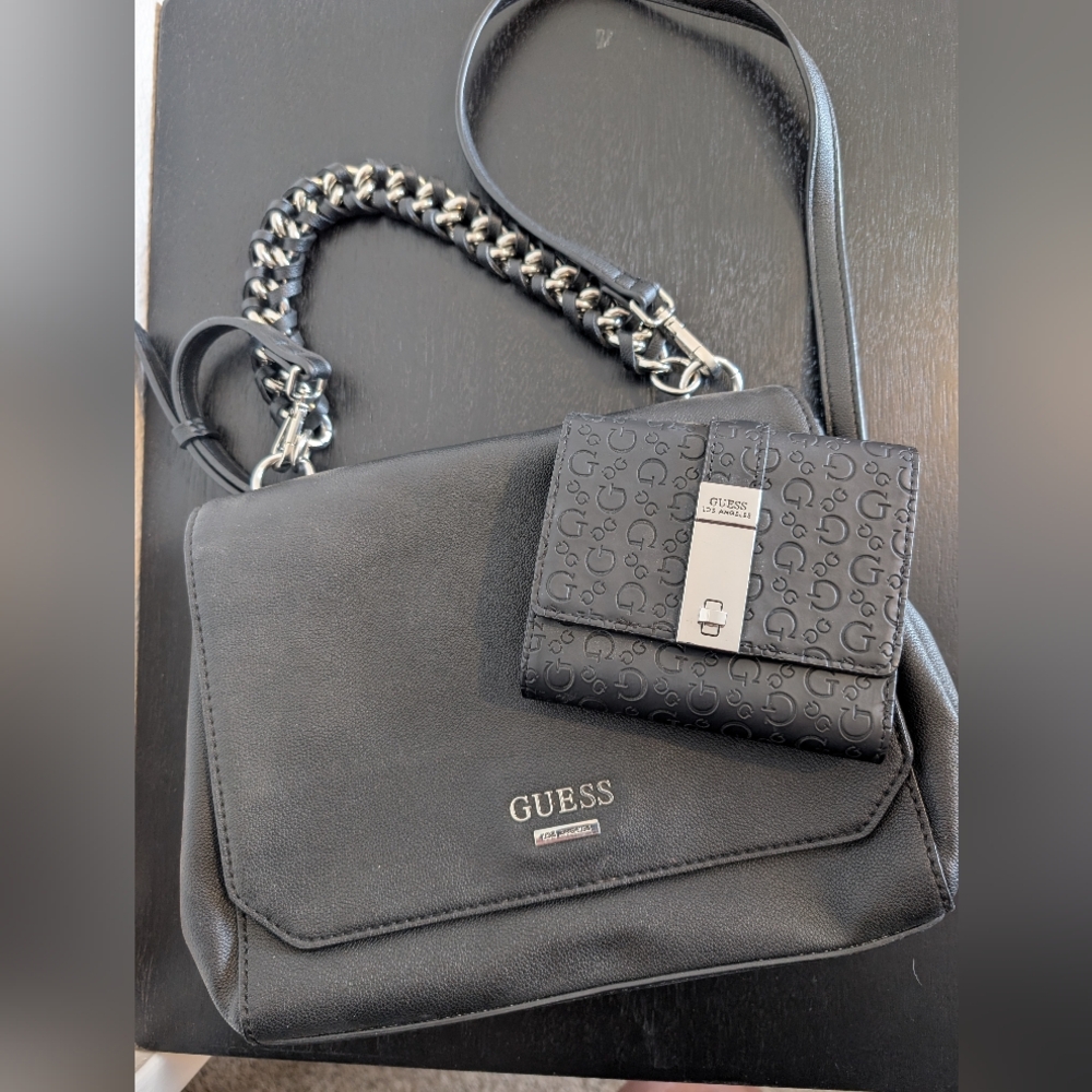 GUESS Black Crossbody Bag